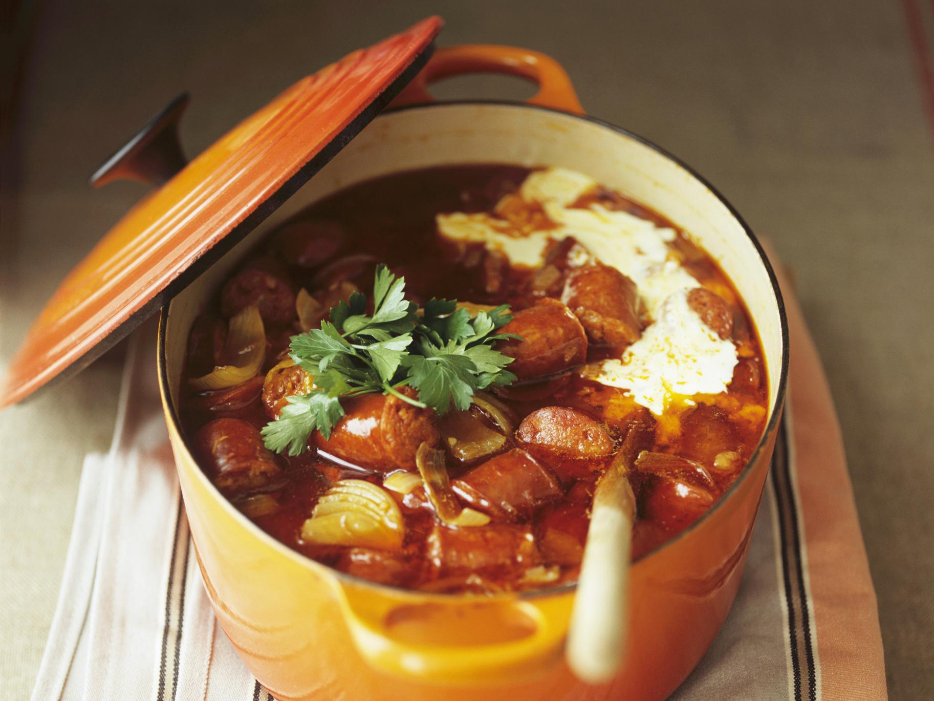 Stoofpotje met chorizo